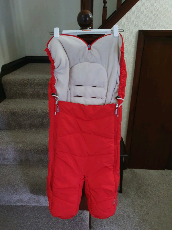 stokke footmuff red